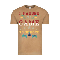 Vintage Camel I Paused My Game To Be Here Vintage Tee - Bettercallsaul