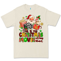 This Is My Christmas Movie Watching Blanket Premium Tee | Teevron