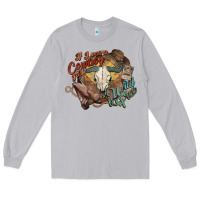 Moon Dust Cowboy wild and free western Long Sleeve Tee - HowdyJamesFarm