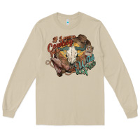 Mushroom Cowboy wild and free western Long Sleeve Tee - HowdyJamesFarm