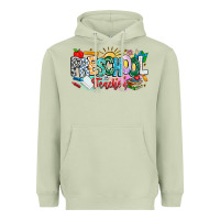Matcha Precschool Teacher Heavyweight Hoodie - CowhideDigitalArt