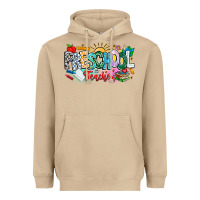 Mushroom Precschool Teacher Heavyweight Hoodie - CowhideDigitalArt