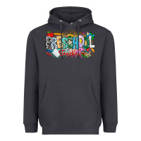 Smoke Precschool Teacher Heavyweight Hoodie - CowhideDigitalArt