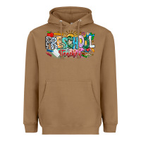 Toasted Coconut Precschool Teacher Heavyweight Hoodie - CowhideDigitalArt