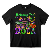 Black birthday trip nola Heavy Core Tee - JahusDesignShop
