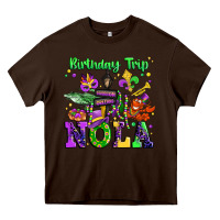 Chocolate Brown birthday trip nola Heavy Core Tee - JahusDesignShop