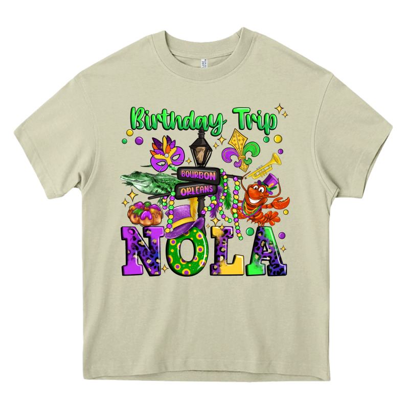 Birthday Trip Nola Heavy Core Tee by JahusDesignShop | Teevron