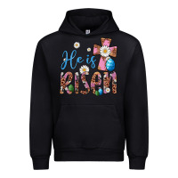 Black he is risen cross Urban Hoodie - Artiststas