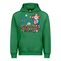 Emerald he is risen cross Urban Hoodie - Artiststas