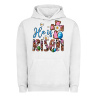 Pigment Lunar Rock he is risen cross Urban Hoodie - Artiststas