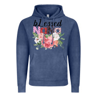 Vintage Denim Blessed Nana Gifts for Nana or Grandma Vintage Hoodie - Bettercallsaul