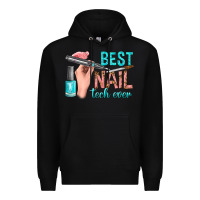 Black best nail tech ever bbs Premium Hoodie - BundleAndBundleShop