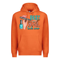 Carrot best nail tech ever bbs Premium Hoodie - BundleAndBundleShop