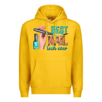 Lemon best nail tech ever bbs Premium Hoodie - BundleAndBundleShop