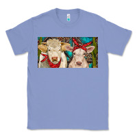 Colony Blue Charolais bull and calf Classic Tee - RanaPortraitStore