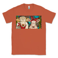 Copper Charolais bull and calf Classic Tee - RanaPortraitStore
