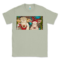 Matcha Charolais bull and calf Classic Tee - RanaPortraitStore