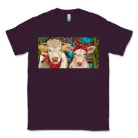 Plum Charolais bull and calf Classic Tee - RanaPortraitStore