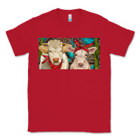 Red Charolais bull and calf Classic Tee - RanaPortraitStore