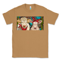 Toasted Coconut Charolais bull and calf Classic Tee - RanaPortraitStore