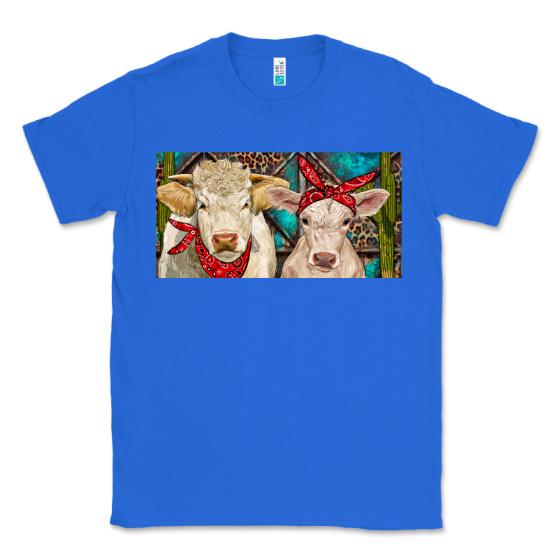 Charolais Bull And Calf Classic Tee by RanaPortraitStore | Teevron