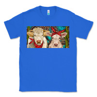 True Royal Charolais bull and calf Classic Tee - RanaPortraitStore