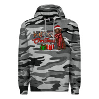 Slate Camo merry christmas labrador retriever Premium Hoodie - RanaPortraitStore