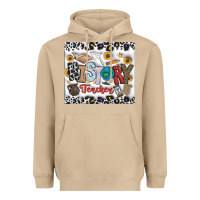 Mushroom Histtory Teacher Heavyweight Hoodie - CowhideDigitalArt