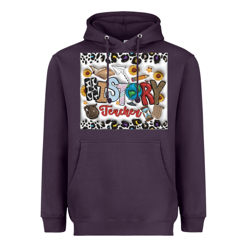 Histtory Teacher Heavyweight Hoodie by CowhideDigitalArt | Teevron
