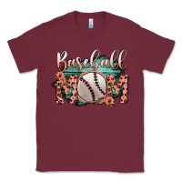Burgundy Baseball Mom Classic Tee - Bettercallsaul