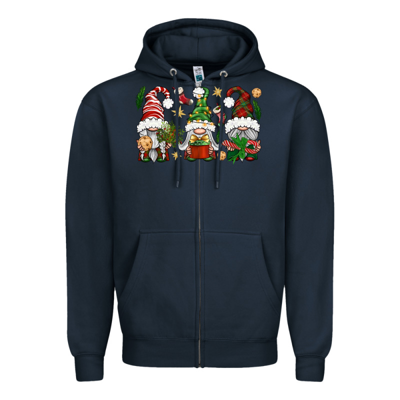 Christmas Gnomes Zipper Hoodie by BundleAndBundleShop | Teevron