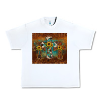 White cross tumbler Urban Heavy Tee - JahusDesignShop