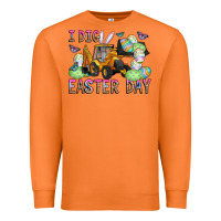 Carrot I Dig Easter Day Premium Sweatshirt - CowhideDigitalArt