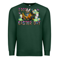 Sports Green I Dig Easter Day Premium Sweatshirt - CowhideDigitalArt