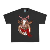 Pigment Black christmas scarf heifer Urban Heavy Tee - RanaPortraitStore