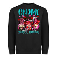 Black gnome sweet gnomes olivia Heavyweight Sweatshirt - OliviaCreatesArt
