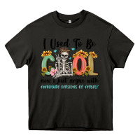 Asphalt i used to be cool now i just argue with miniature Heavy Core Tee - MaliasSmallBusiness