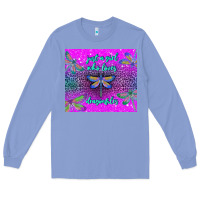 Colony Blue just a girl who loves dragonfiles Long Sleeve Tee - TumblerDesignByShophia