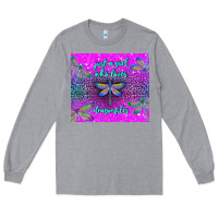Heather Grey just a girl who loves dragonfiles Long Sleeve Tee - TumblerDesignByShophia