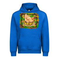 Cobalt st patricks day farm chicken gold eggs leopard serape glitter Urban Hoodie - Artiststas