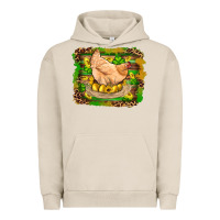Pigment French Oak st patricks day farm chicken gold eggs leopard serape glitter Urban Hoodie - Artiststas