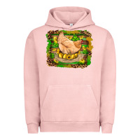 Pigment Salmon st patricks day farm chicken gold eggs leopard serape glitter Urban Hoodie - Artiststas