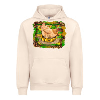 Sandshell st patricks day farm chicken gold eggs leopard serape glitter Urban Hoodie - Artiststas