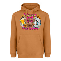 Meerkat Holy Cow 100 Days Of School Heavyweight Hoodie - CowhideDigitalArt