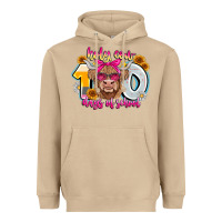 Mushroom Holy Cow 100 Days Of School Heavyweight Hoodie - CowhideDigitalArt