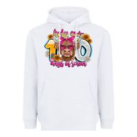 White Holy Cow 100 Days Of School Heavyweight Hoodie - CowhideDigitalArt
