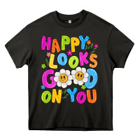 Asphalt happy looks good on you Heavy Core Tee - NancyCooperArtShop