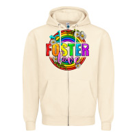 Sandshell Foster Love Pride Lgbtq Zipper Hoodie - BundleAndBundleShop