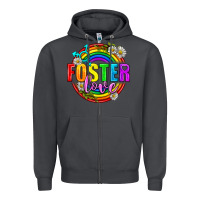 Smoke Foster Love Pride Lgbtq Zipper Hoodie - BundleAndBundleShop