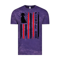 Cloud Purple Pitbull Dad Vintage Tee - Bettercallsaul